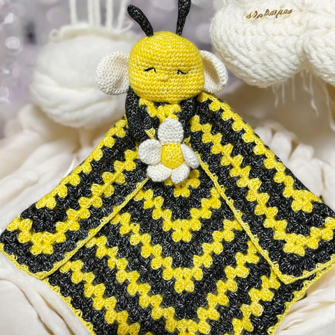 Crochet comforter blanket for babies handmade