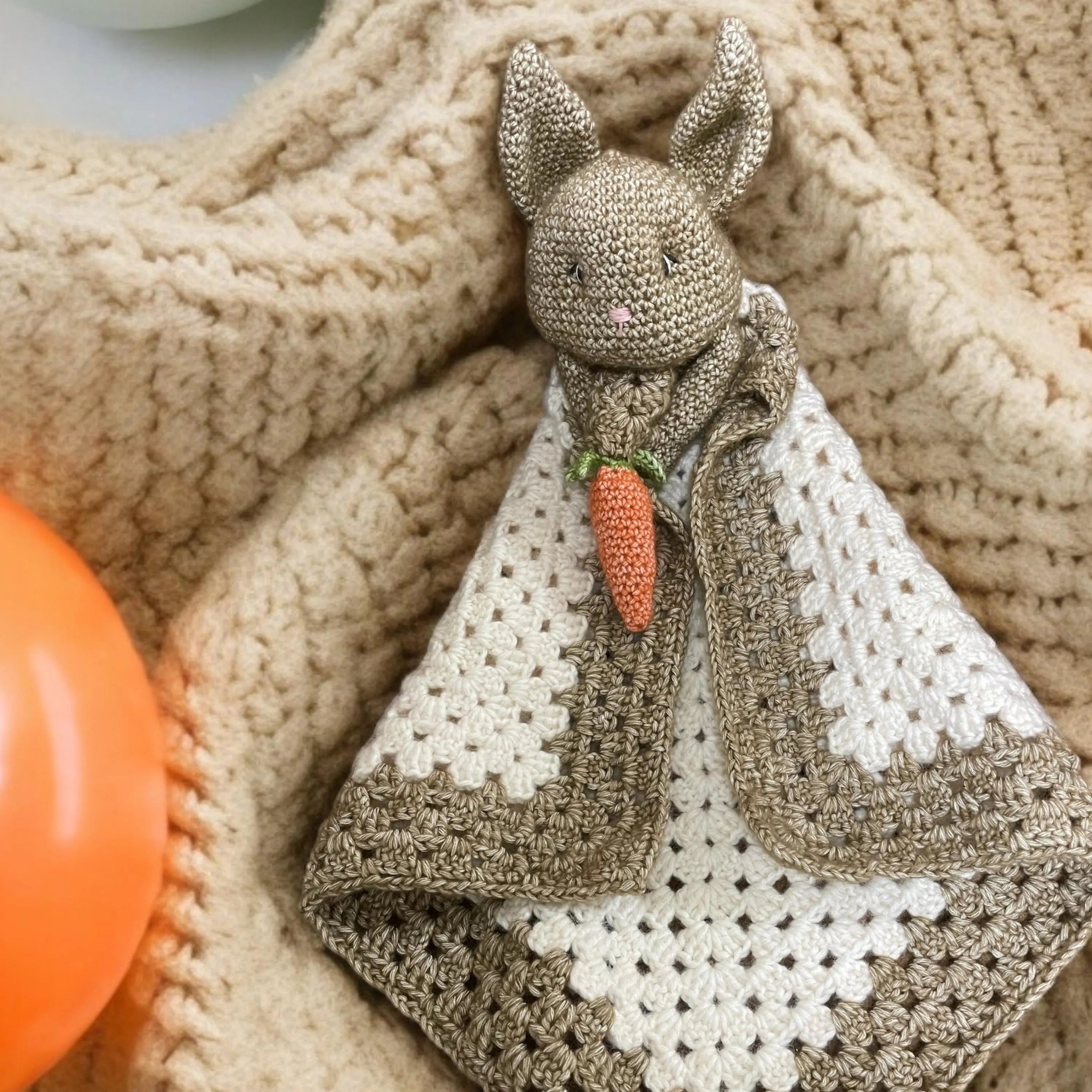 baby crochet bunny comforter blanket soft cozy