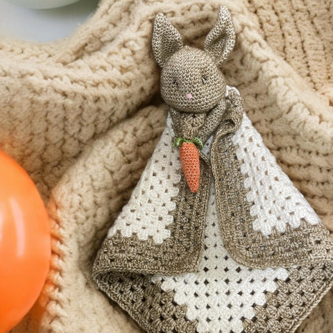 baby crochet bunny comforter blanket soft cozy