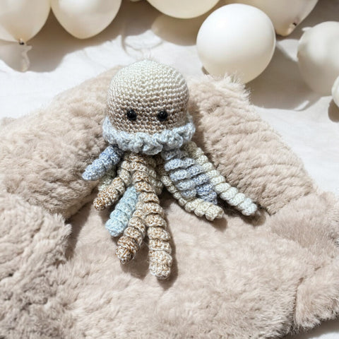 Crochet Octopus Jellyfish Preemie Newborn Sensory Baby Toy Gift Ideas