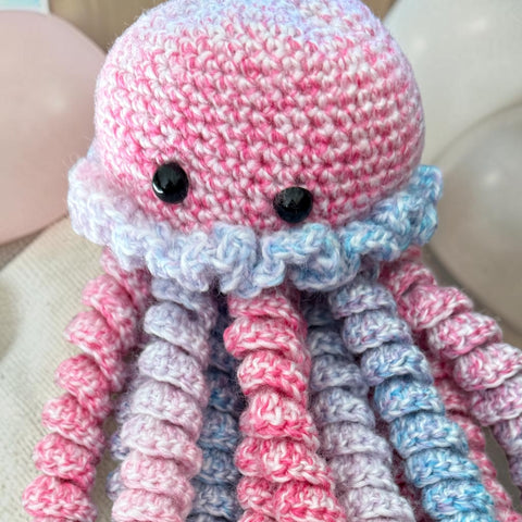 Handmade Crochet Octopus Jellyfish Baby Sensory Gift UK (Copy) (Copy) (Copy) (Copy) (Copy) (Copy)