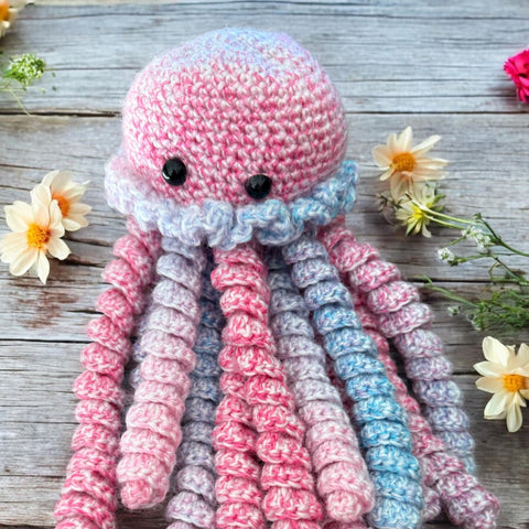 Handmade Crochet Octopus Jellyfish Baby Sensory Gift UK (Copy) (Copy) (Copy) (Copy) (Copy) (Copy)
