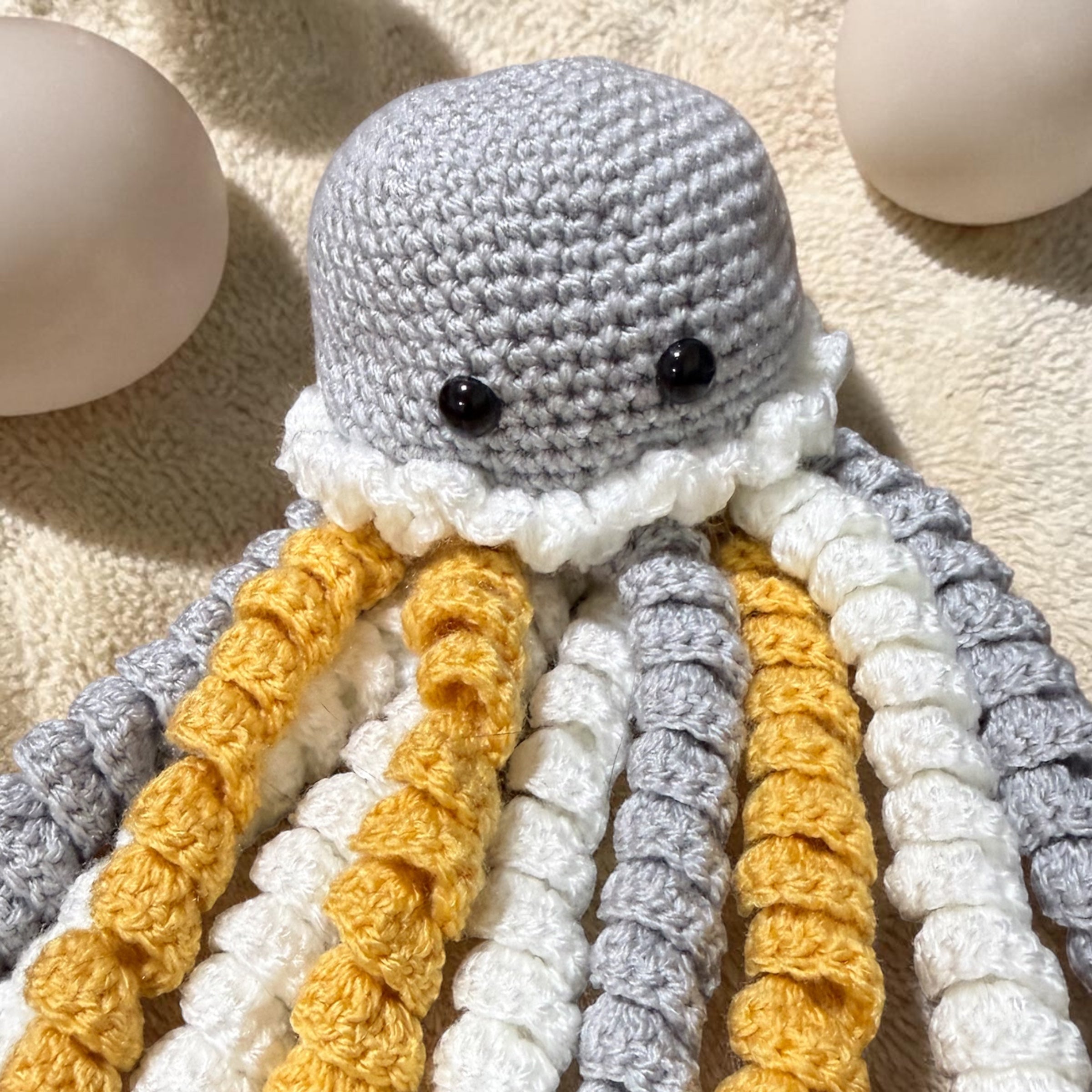 Handmade Crochet Octopus Jellyfish Baby Sensory Gift UK (Copy) (Copy) (Copy) (Copy) (Copy)