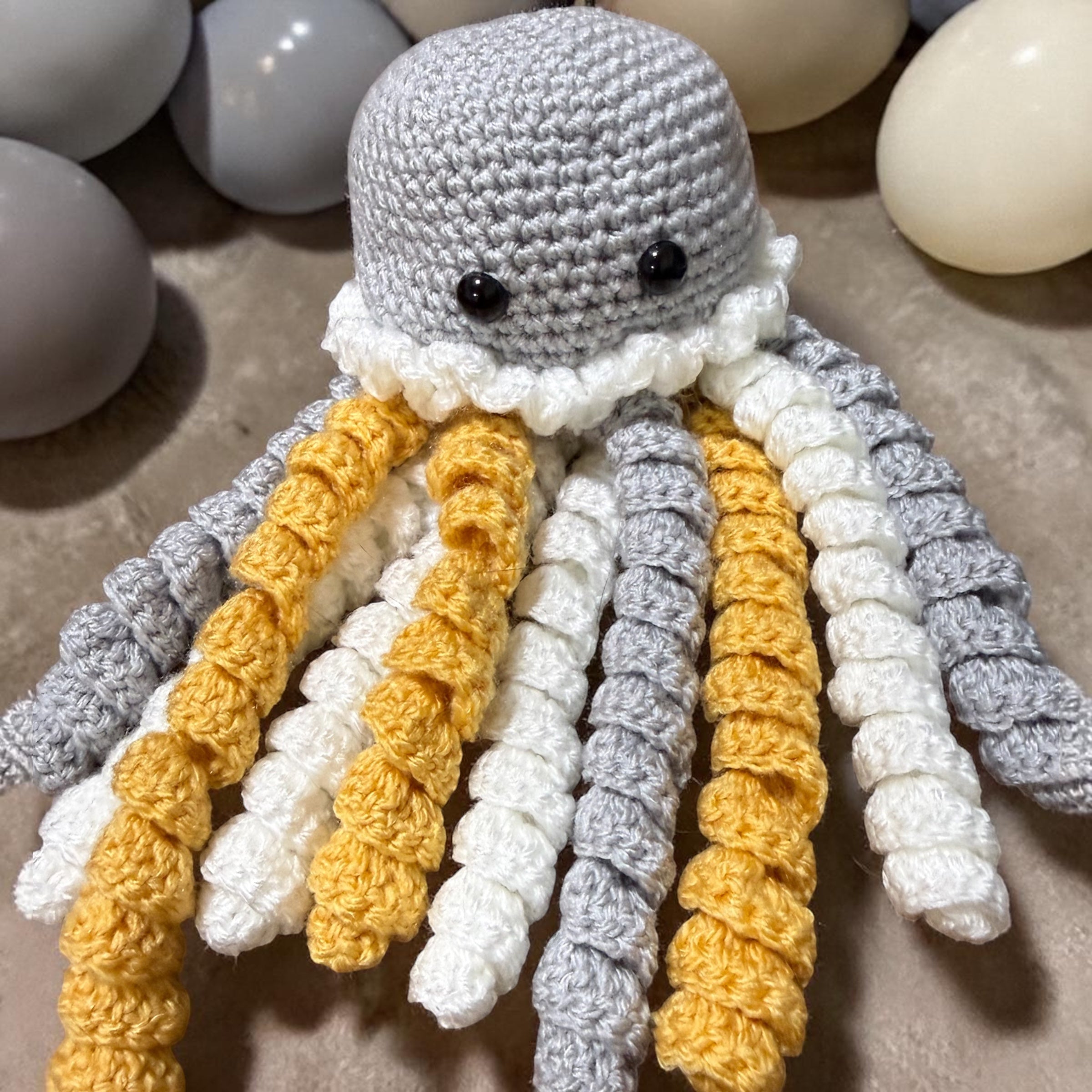 Handmade Crochet Octopus Jellyfish Baby Sensory Gift UK (Copy) (Copy) (Copy) (Copy) (Copy)