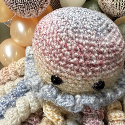 Handmade Crochet Octopus Jellyfish Baby Sensory Gift UK (Copy) (Copy) (Copy) (Copy)