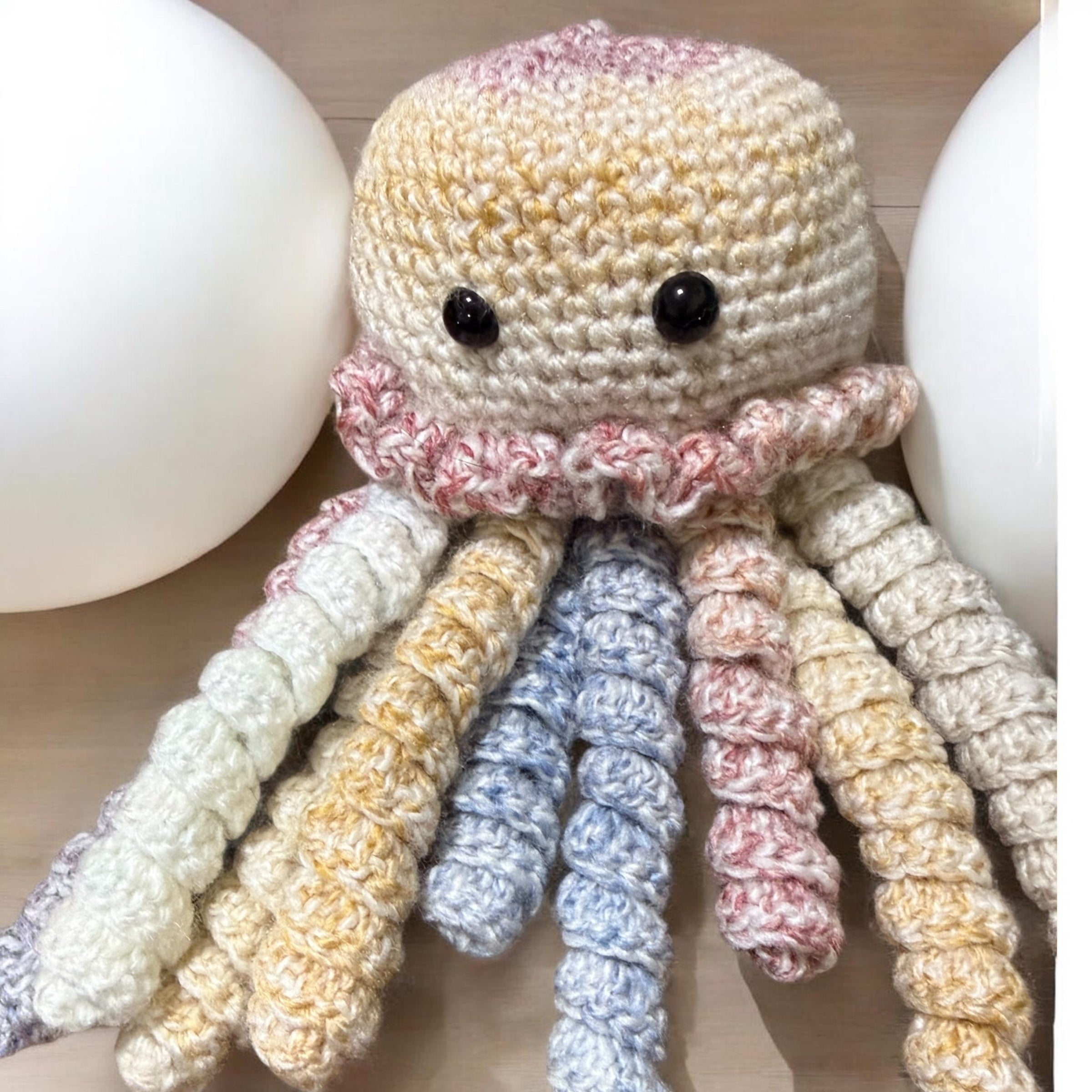 Handmade Crochet Octopus Jellyfish Baby Sensory Gift UK (Copy) (Copy) (Copy) (Copy)