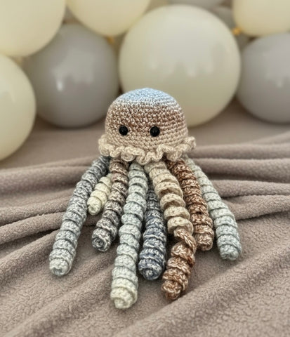 Handmade Crochet Octopus Jellyfish Baby Sensory Gift UK (Copy) (Copy) (Copy)