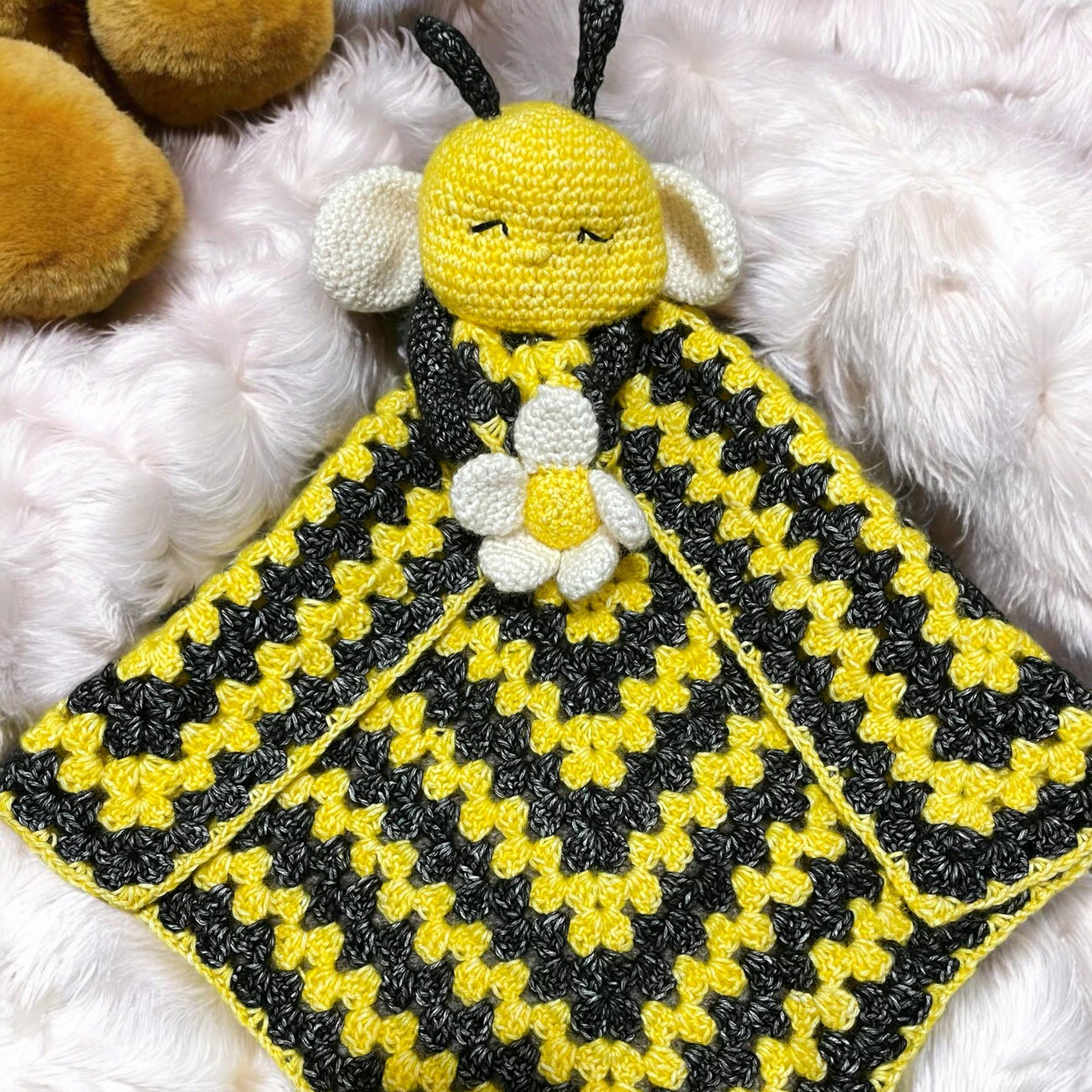 soft baby comforter crochet cozy blanket designed